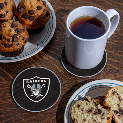 Rico Industries NFL Football Classic Favorites: PVC Coaster Set (4-Pack)