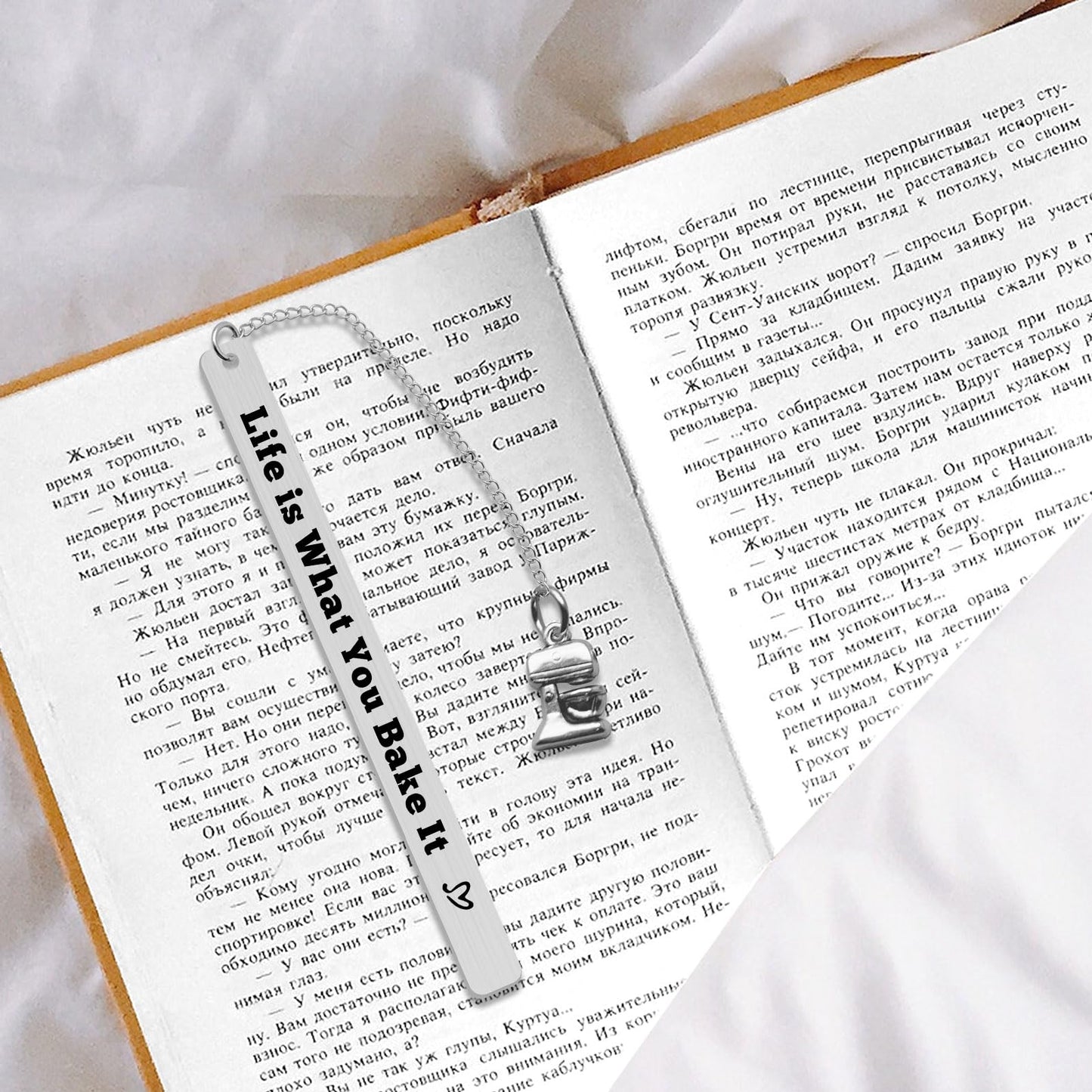 Baker Gift Bookmark for Baking Lover, Culinary Student, Pastry Chef - Bake Gifts for Women, Culinary School Graduation