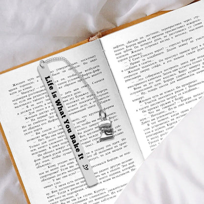 Baker Gift Bookmark for Baking Lover, Culinary Student, Pastry Chef - Bake Gifts for Women, Culinary School Graduation