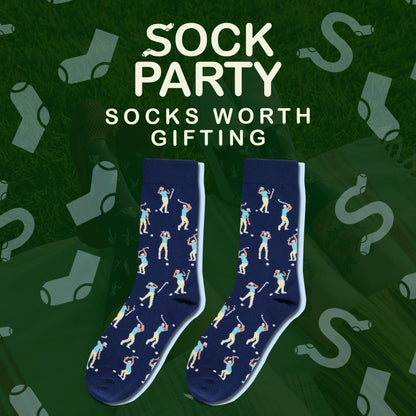 Funny Golf Socks For Men, Hilarious Golf Gift For Men, One Size 8-13
