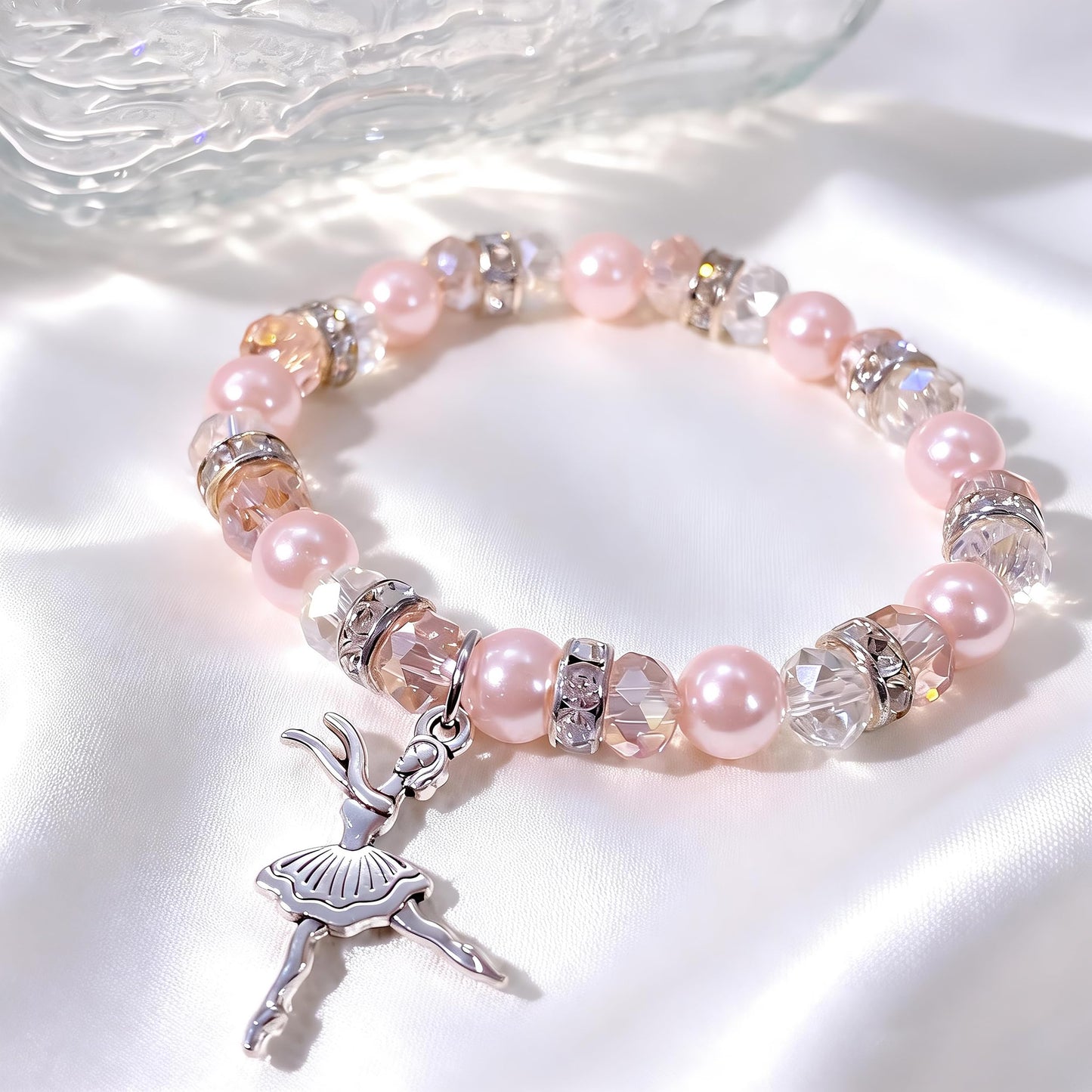 Dance Recital Gifts - Ballerina Bracelet & Ballet Dancer Jewelry