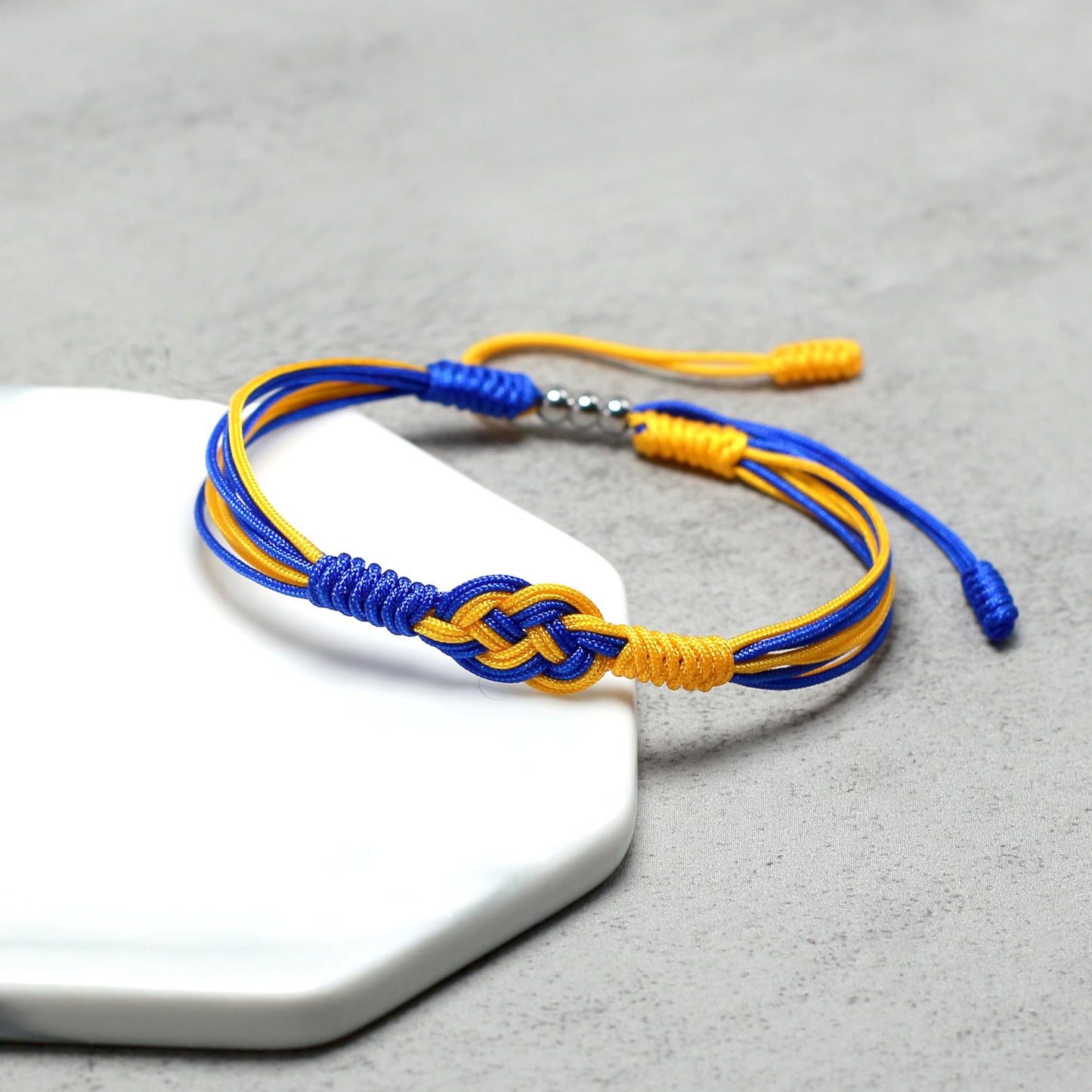 Infinity Country Proud Bracelet, Forever Country Flag Color Tibetan Bracelet, Surfer String Wrap Bracelet for Men, Women, Forever Friendship, Luck and Protection