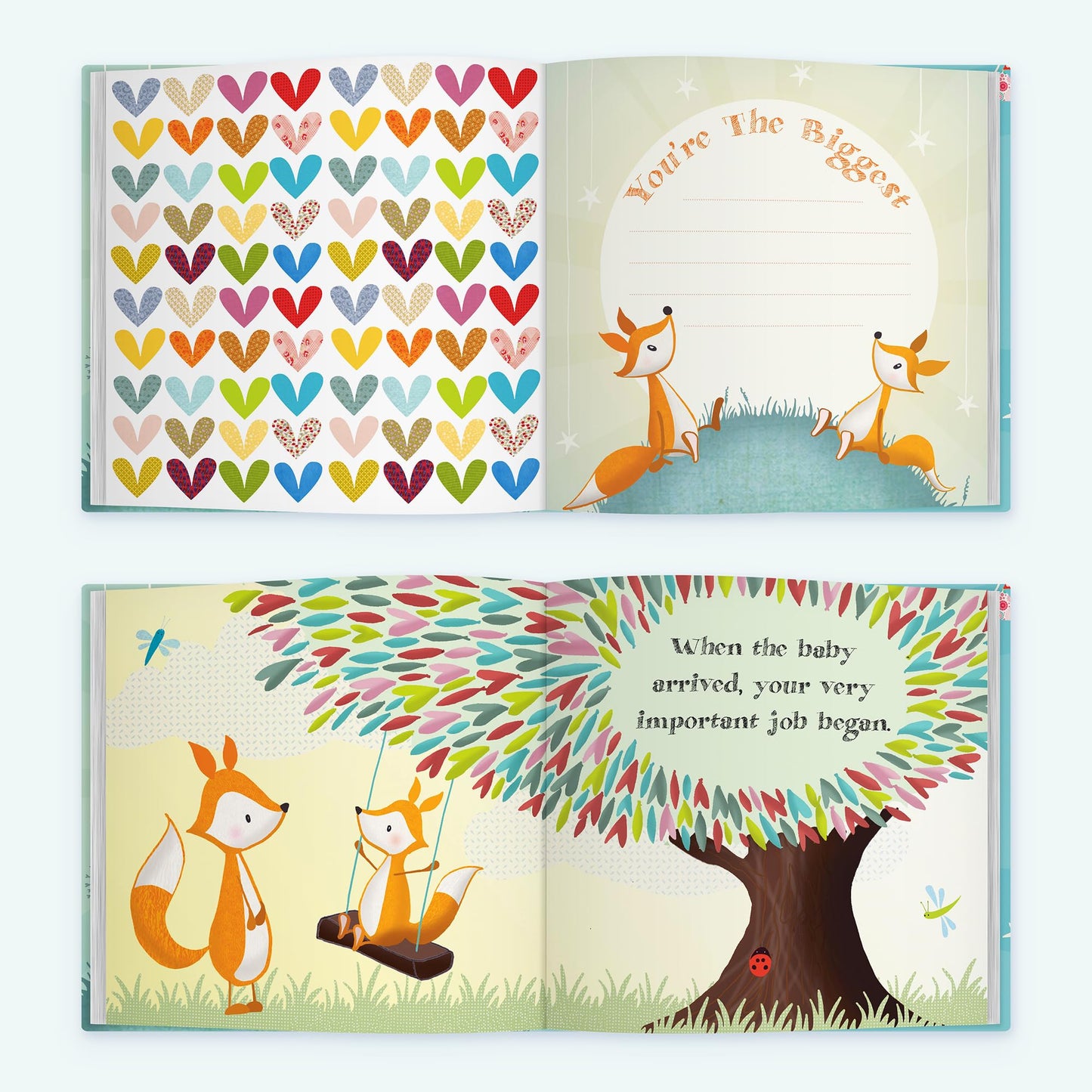 You're The Biggest: A Heartwarming New Sibling Gift Book for Big Brothers or Sisters – Hardcover Keepsake