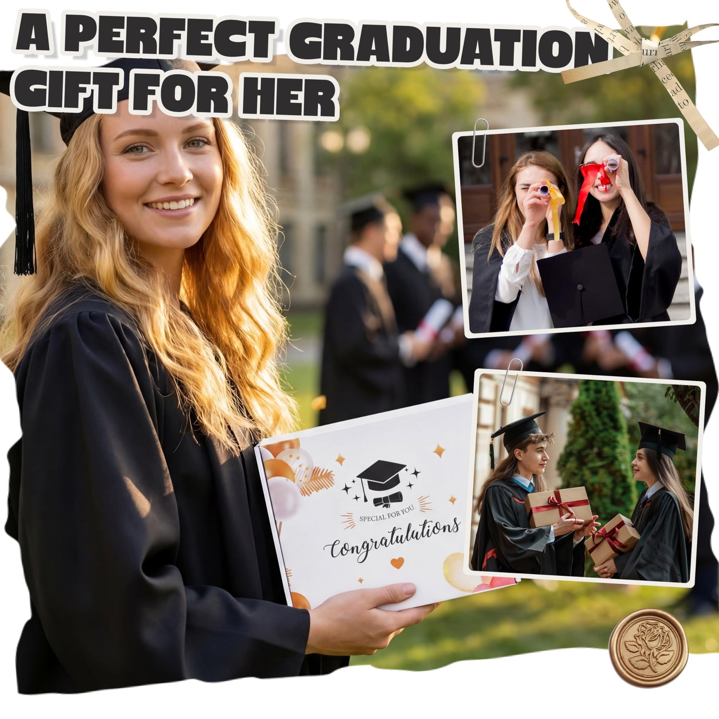 2026 Graduation Gifts Set for Her, College High School Graduation Gifts The Tassel Was Worth The Hassle, Class of 2026 Graduate Gifts Set for Her Daughter, Sister, Best Friend, Women