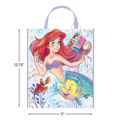 Disney The Little Mermaid Tote Bag (33cm x 27cm) - Vibrant Multicolor & Unique Design - Perfect for Kids & Fans on-the-go Adventure - 1 Pc