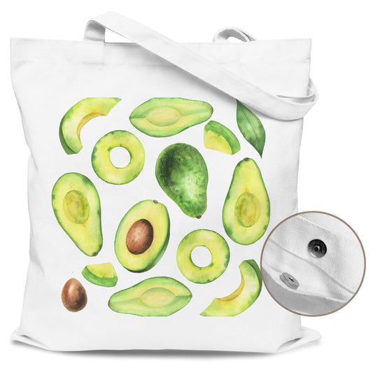 Fruit Tote Bag with Magnetic Buckle-Fruit Themed Seasonal Gifts for Birthday, Mother's Day, Christmas.