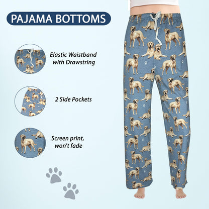 Pet Lover Pajama Pants – New Cotton Blend - All Season - Comfort Fit Lounge Pants for Women and Men - 27 Breeds Available