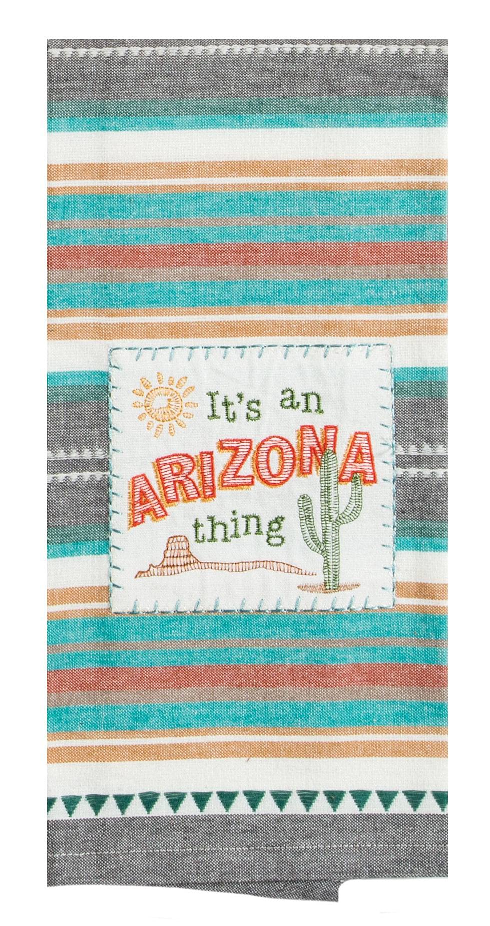 2 Piece Kay Dee Designs Home State of Arizona Embroidered Kitchen Towel Bundle