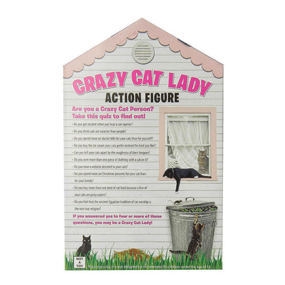 Accoutrements Crazy Cat Lady Action Figure Multicolored, 8"
