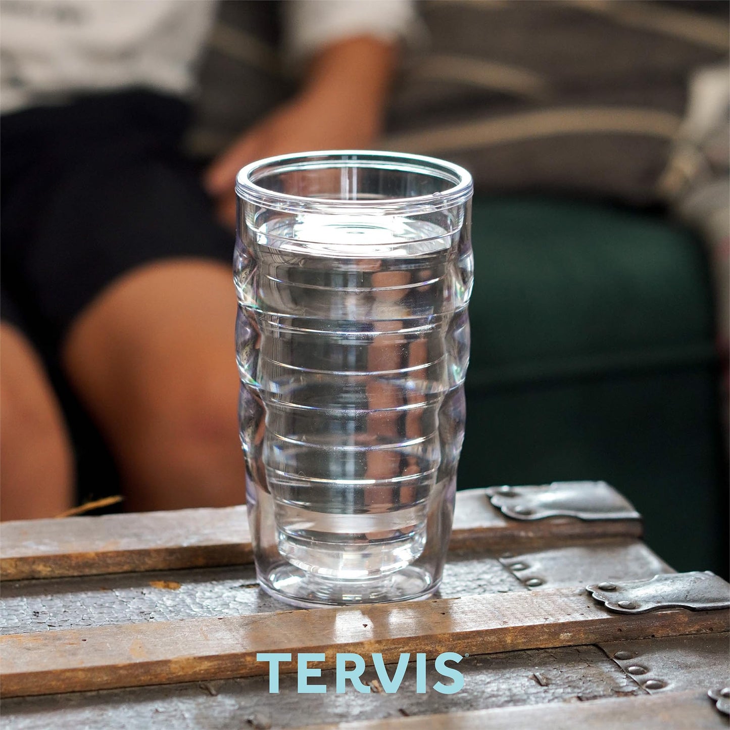 Tervis Big Bro Made in USA Double Walled Insulated Tumbler Travel Cup Keeps Drinks Cold & Hot, 10oz Wavy, Big Bro