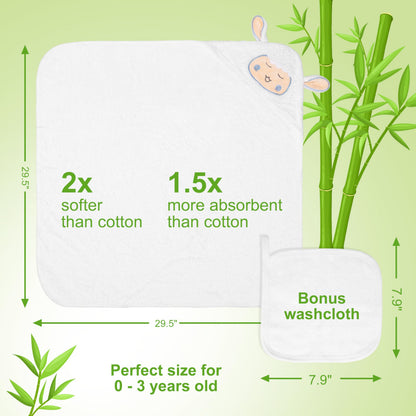 MyMateZoe My First Noahs Ark 7 pcs Baptism Gift Set, Dedication, Christening and Baptism Gifts for Boys and Newborn Baby, Includes Washcloth and Hooded Towel, Baby Bath Book, 3 Bath Toys and Gift Bag