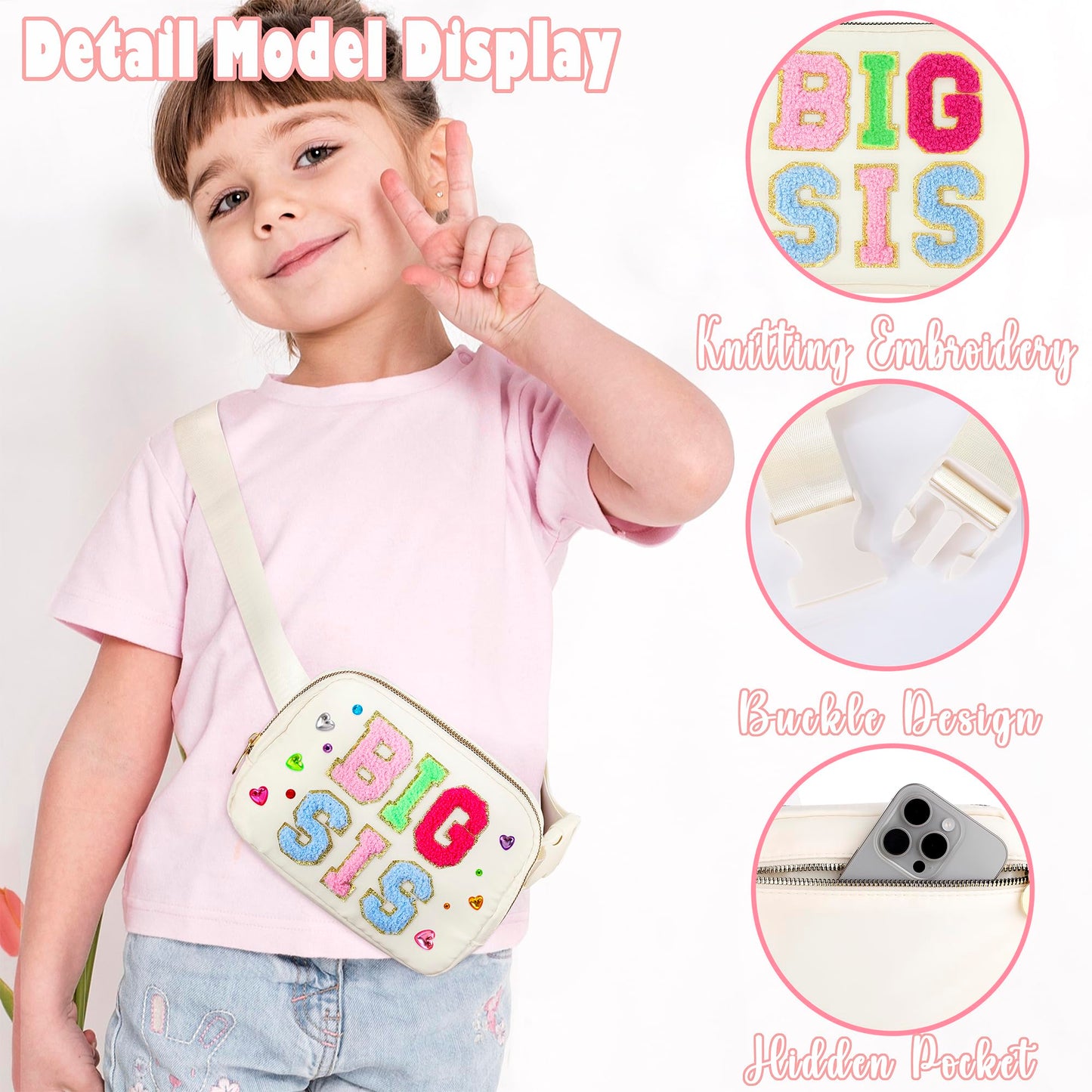 Big Sister Gifts for Girls, Big Sister Sis Gift Set of 5