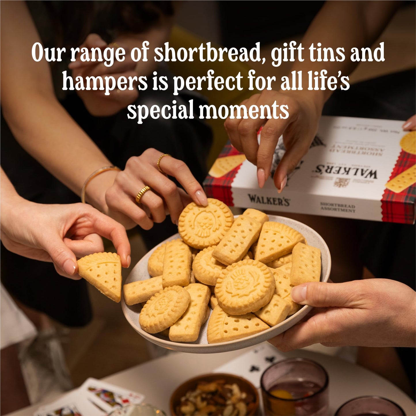 Walker's Shortbread Scottie Dog Shaped Cookies, Pure Butter Shortbread Cookies, 7.8 Oz Gift Tin