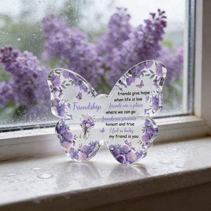 Friendship Gifts for Women Best Friend Birthday Gifts for Women Friendship Special Bestfriend Gift Ideas for Friend Female Besties Unique Butterfly Gift for Friends Female