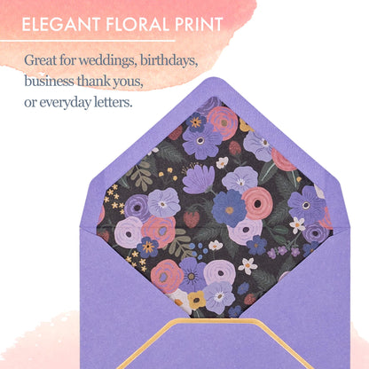Small Gift Card Envelopes, 60-Count Mini Business Card Envelopes, Bulk Tiny Gift Card Holders, The Softbloom Tapestry, 6 Colors and Floral Designs, 3.7 x 2.7 Inches