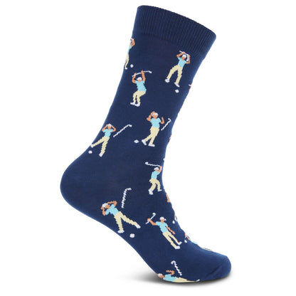 Funny Golf Socks For Men, Hilarious Golf Gift For Men, One Size 8-13