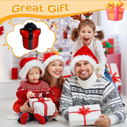 Annoying Gift Box with Screws Reusable Money Puzzle Box for Cash Gift Funny Prank Present for Birthday Christmas Graduation Party Games (E)