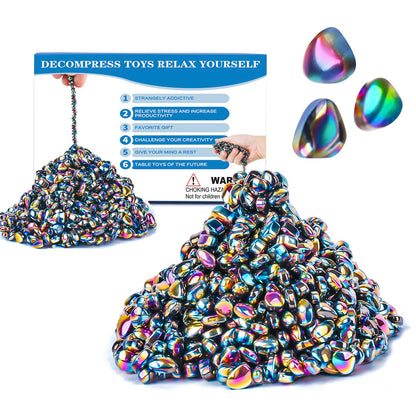 550pcs Desk Fidget Toys for Adults,Stress & Anxiety Relief, Sensory Fidget Toys for Office, ADHD, Autism,Ideal Gift (Colorful)