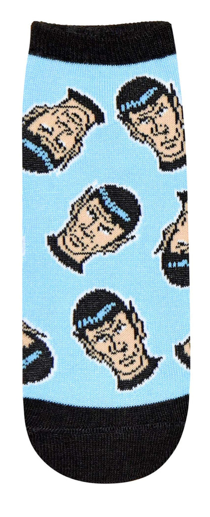 Star Trek Spock Trek Yourself Before You Wreck Yourself Juniors/Womens 5 Pack Ankle Socks