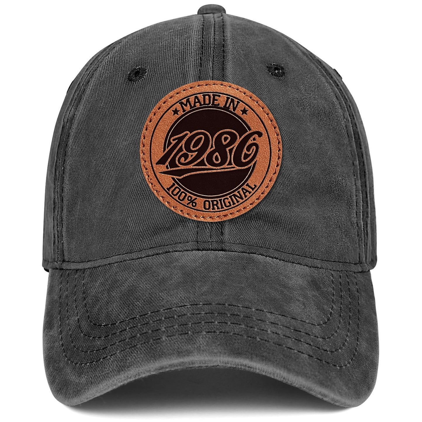 40th Birthday Gifts Men 40 Year Old Gifts Ideas Man 40th Birthday Decorations for Men 100% Cotton 1986 Hat