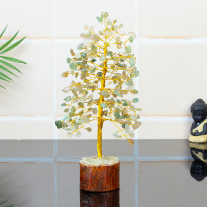 Crocon® Green Jade Healing Crystals Tree Bonsai Desk Decor for Women Home Room Decor Spiritual Gift Meditation Crystals Room & Office Decor Cute House Warming Gifts for Women Mom Birthday her - 10"