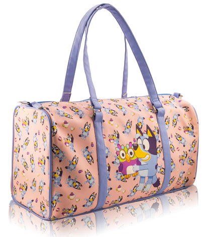 Stitch, Minnie, Mickey, Pooh, Harry Potter, or Jack Skellington 16" Leather Mini Travel Bag, Duffle Bag, Overnight Bag