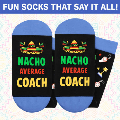 ZAGKOO Appreciation, Thank You Gifts for Teachers, Nurses, Bosses, Coaches - Funny Socks for Men, Women - Christmas Gift Idea