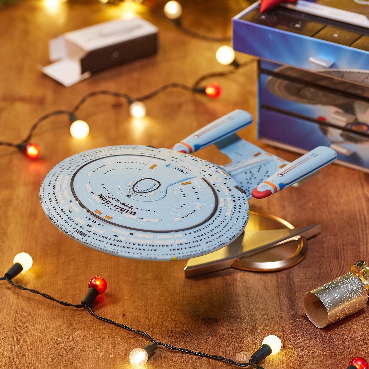 Numskull Star Trek Enterprise Advent Countdown Character Statue – Official Star Trek Merchandise – Unique Limited Edition Collectors Vinyl Gift