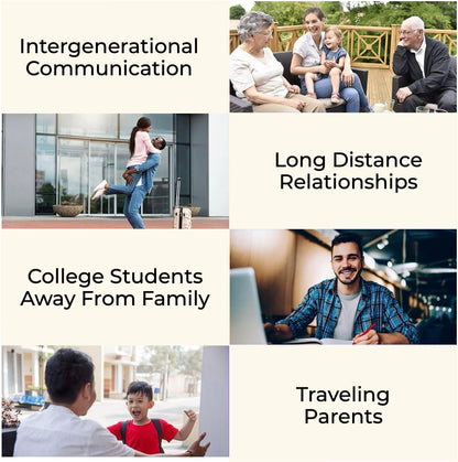 Lovebox Photo Messenger | Meaningful Gift for Partner, Mom, Dad, Wife, Husband, Grandma, Grandpa, Couple Gift, Long Distance Relationship