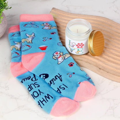 Bayelove Vet Tech Gifts, Veterinary Gift, Veterinarian Gifts for Women, Veterinarian Appreciation Gift, Tumbler Mug Basket Set for Vet Tech Graduate, Veterinary Practitioners