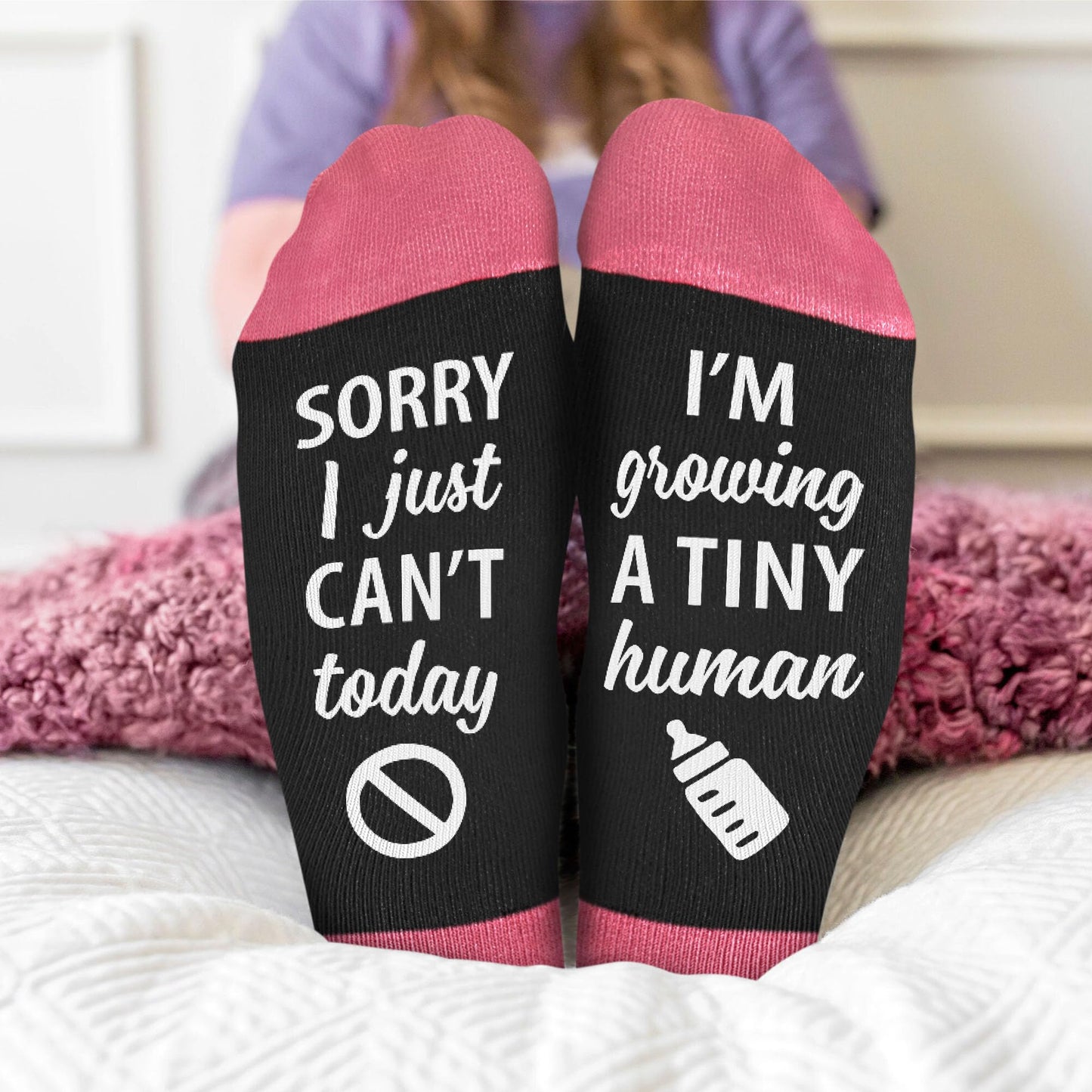 VICRAZY Father Day Gifts for Husband, Dad, Grandpa, Men - First Mother's Day for Pregnancy Mom, Wife - Funny Bigfoot gifts