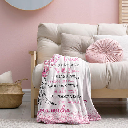 Abuela Gifts, Regalos para Abuela, Grandma Gifts in Spanish, Abuelita Gift, Gift for Abuela Blanket 60"x50"