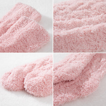 Pleneal Fuzzy Socks for Women - Non Slip Socks Womens, Slipper socks Hospital Sock with Grips for Women, Warm Fluffy Sock