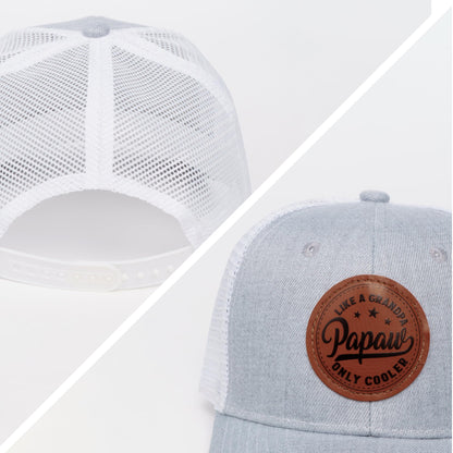 Men Hat Baseball Cap Christmas Fathers Day Birthday, Gifts for Men Trucker Grey Baseball Cap