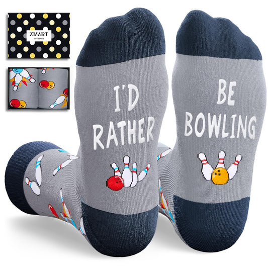 Zmart Sports Gifts for Men Women - Climbing Rv Fishing Bowling Gifts, Disc Golf Socks