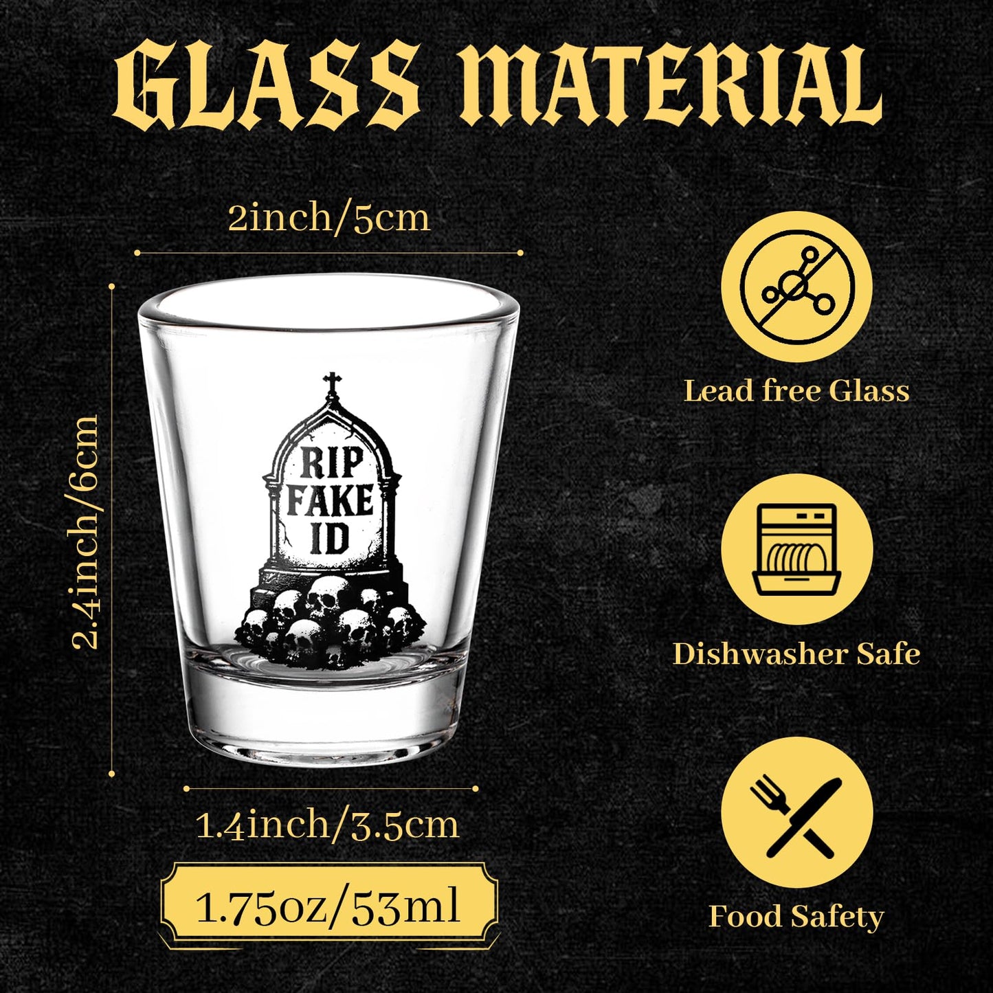 21st Birthday Shot Glass for Him,21st Birthday Gifts for Men,Funny 21 Year Old Party decorations Favors for Adults
