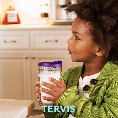 Tervis Big Bro Made in USA Double Walled Insulated Tumbler Travel Cup Keeps Drinks Cold & Hot, 10oz Wavy, Big Bro