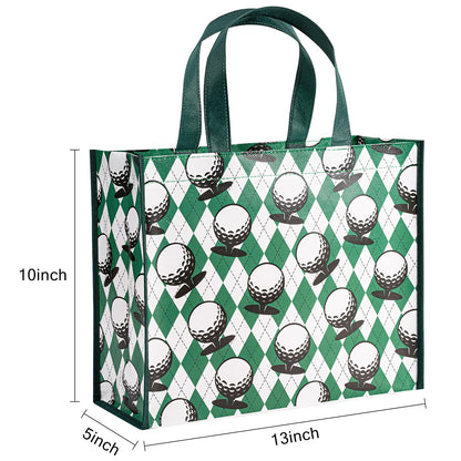 Loveinside 13" Large Sports Reusable Gift Bag, Recycled Party Favor Gift Bag for Kids Boys, Birthday, 13" x 5" x 10", 1 Pcs