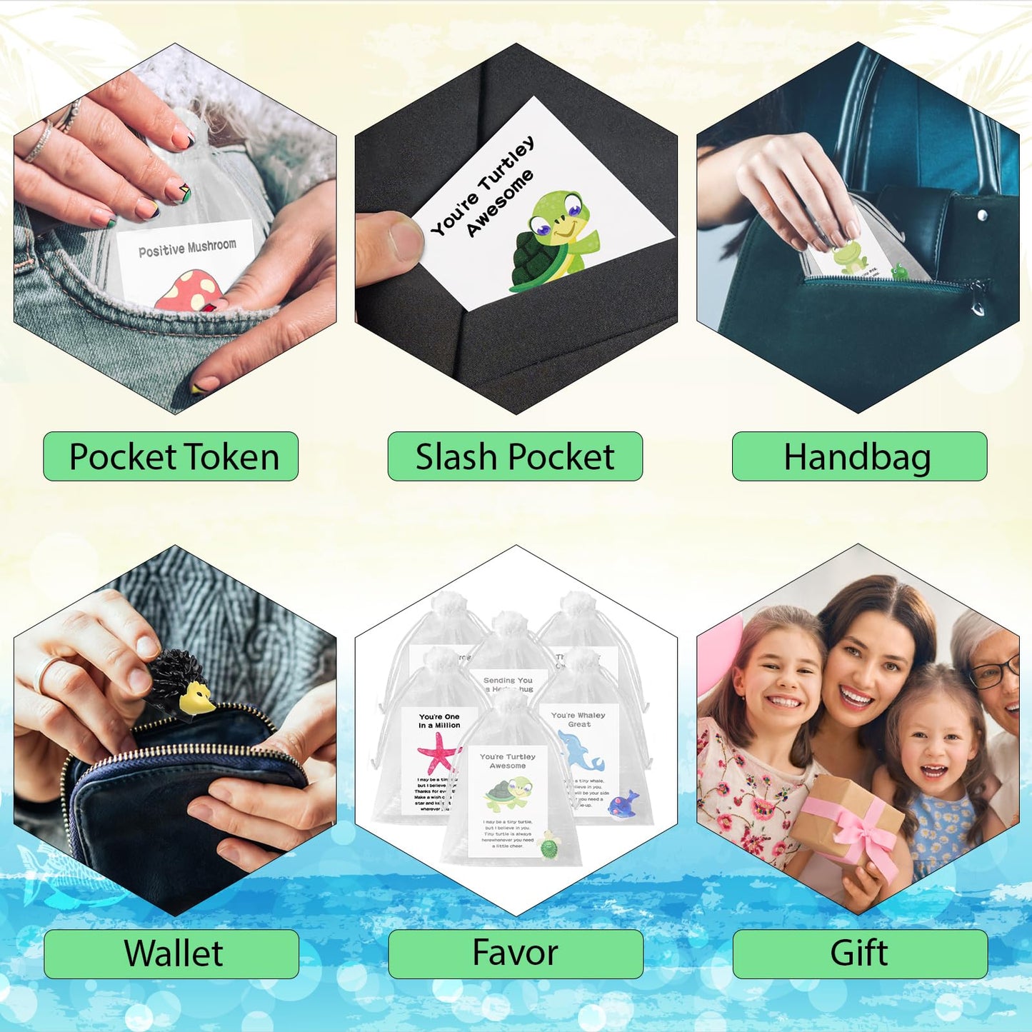 100 Set Employee Appreciation Gifts Bulk for Coworkers Staff - Teacher Appreciation Bulk Resin Gifts for Office Volunteer Staff Thank You Gift Set with Inspirational Note Cards