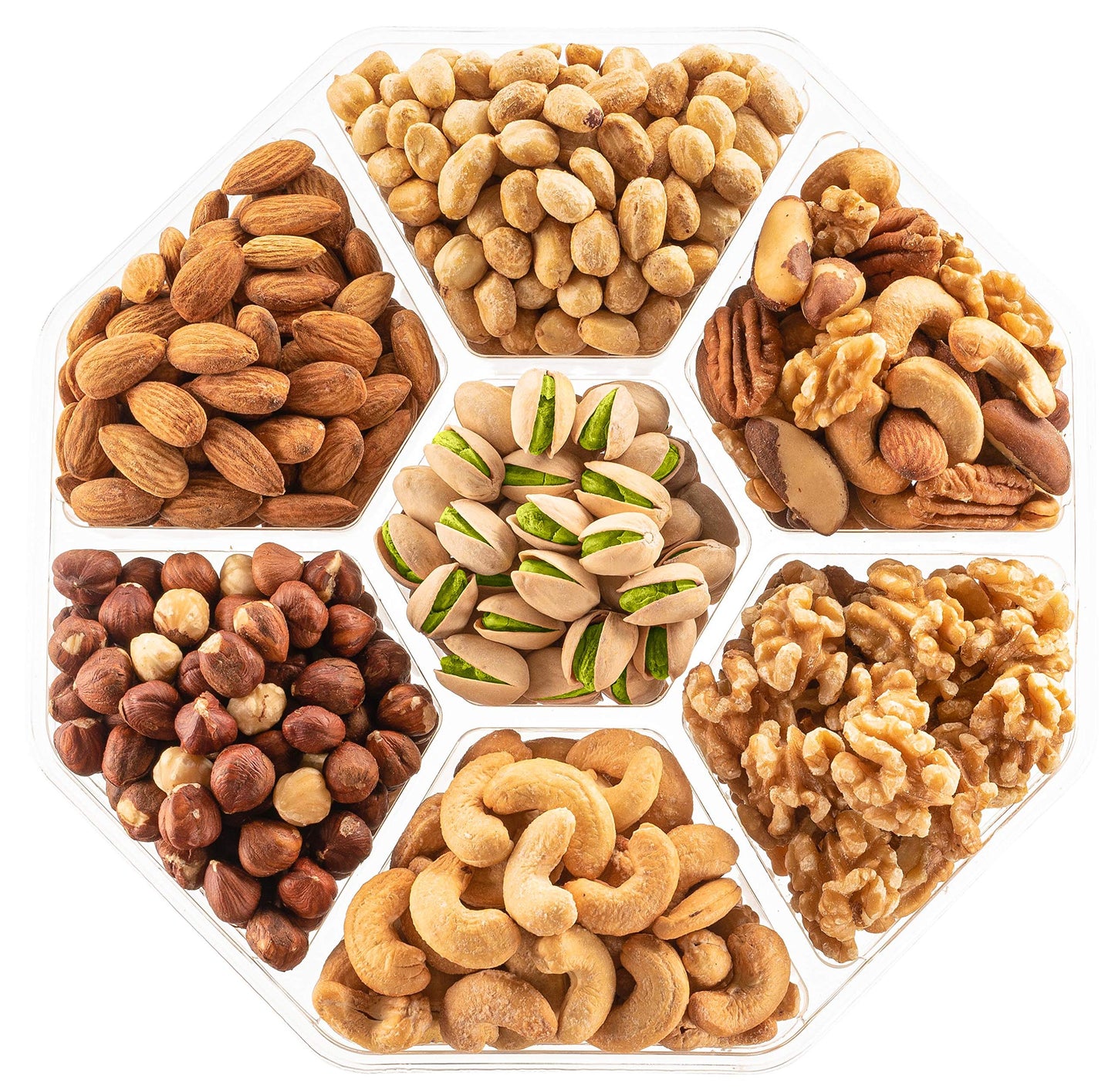 Fathers Day Nuts Gift Basket - Assortment of Roasted Salted Gourmet Nuts - Food Gift Box for Dad, Him, Husband, Christmas, Father's Day, Mother's Day, Sympathy, Family, Men & Women