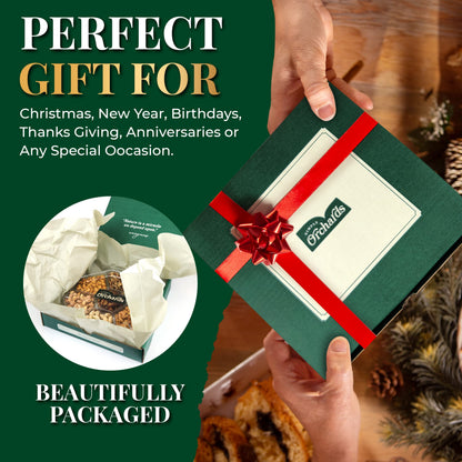 Fathers Day Nuts gift Basket - With a Variety of Freshly Roasted Nuts - Beautifully Packaged Gift Baskets for Woman, Easter Gift Basket for Him.