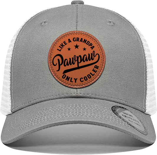 Men Hat Baseball Cap Christmas Fathers Day Birthday, Gifts for Men Trucker Grey Baseball Cap