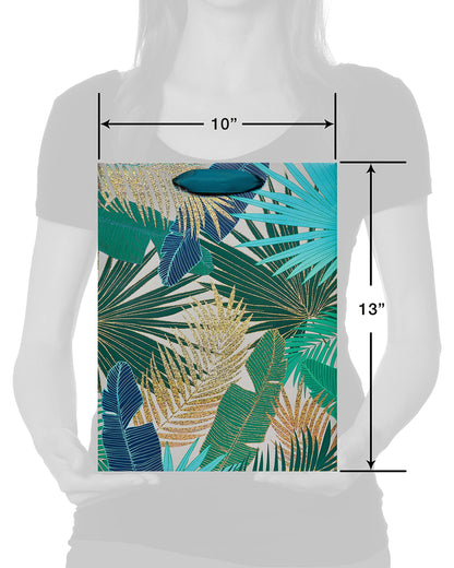 Papyrus 13" Large Gift Bag (Tropical) for Birthdays, Weddings, Bridal Showers, Baby Showers and All Occasions (1 Bag)