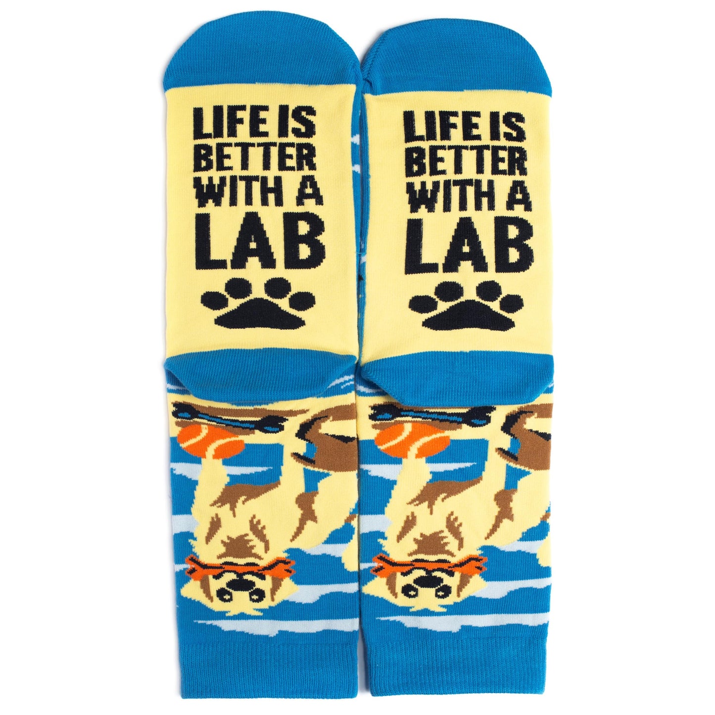 Lavley Dog Owner Socks - Funny Pet Gift Socks for Dog Moms and Dads - Great Gift for Dog Lovers, Birthdays, Daily Wear