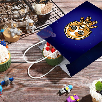 Whiteleopard The Inspired Party Favor Bags - 32 Pack Galactic Adventure Gift Bags for Birthday Decorations & Supplies (32)