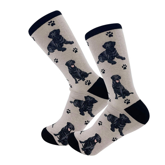 Pet Lover Socks - Fun - All Season - One Size Fits Most - For Women And Men – Dog Gifts (Black Labrador)