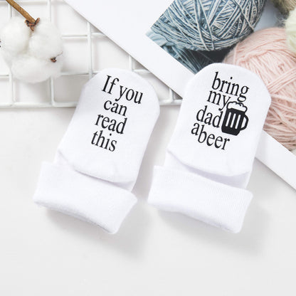 Mothers Day Gift: Unisex Baby Socks - Gifts for Mom to Be, Baby Girls or Boys