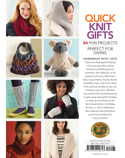 Quick Knit Gifts: 24 Fun Projects Perfect for Giving