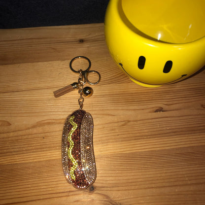 Popfizzy Rhinestone Keychains for Women and Girls, Bling Bag Charm, Backpack Charms, Sparkle Purse Charm, Best Gift for Women