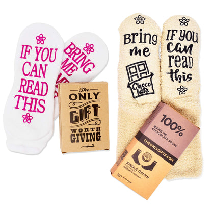 Wine Gift Basket - This Wine Gift Box Contains 13 Wine Gifts For Women - A Wine Basket with Funny Socks, Wine Stoppers, Wine Tote, Coasters and a Funny Wine Glass.